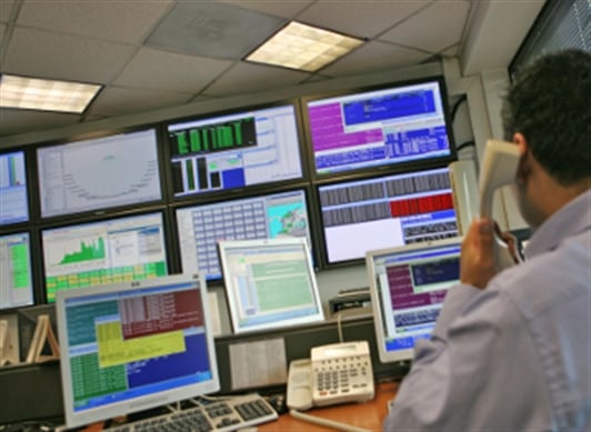 Bolsa de valores de Bogotá.