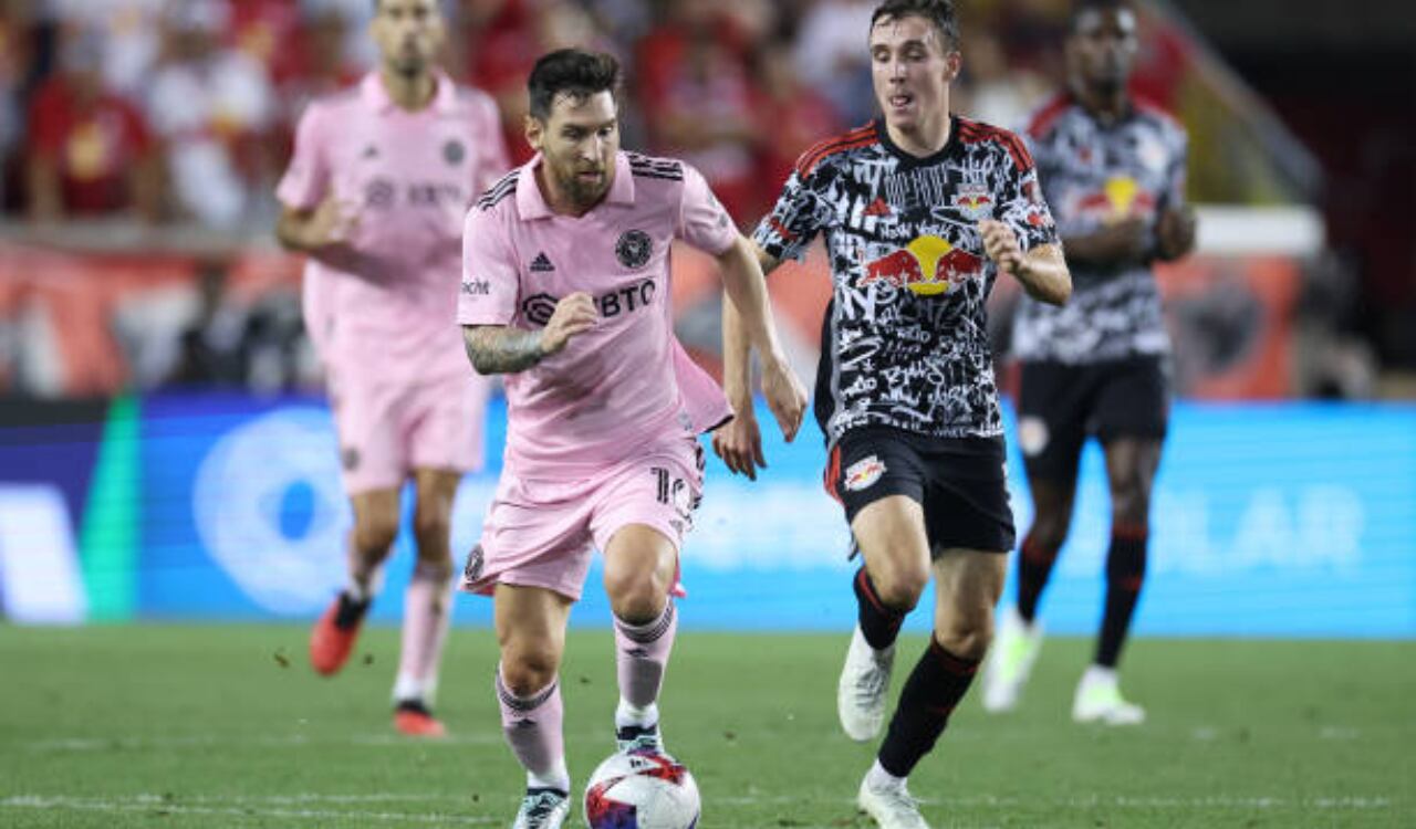 Lionel Messi en su estreno con Inter Miami en la MLS