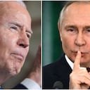 Los presidentes de Estados Unidos, Joe Biden, y de Rusia, Vladimir Putin, ofrecieron un discurso por separado este martes 21 de febrero de 2023.