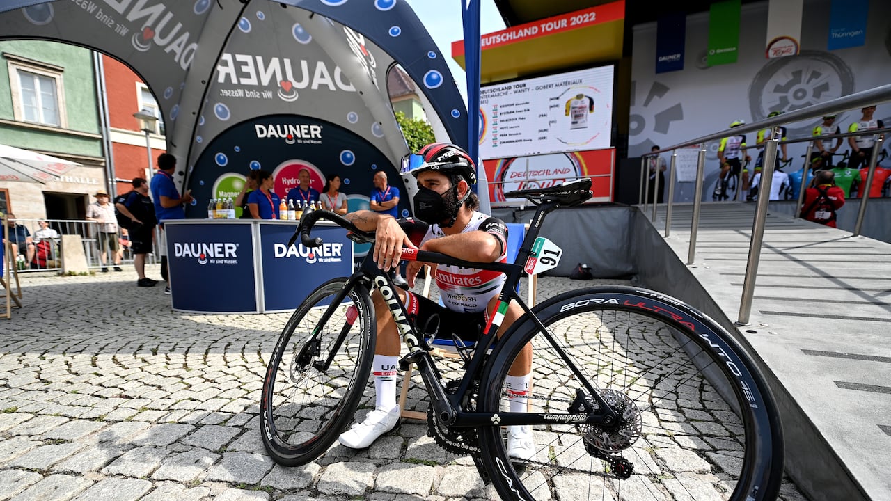 Fernando Gaviria termina su ciclo en el UAE después de tres años.