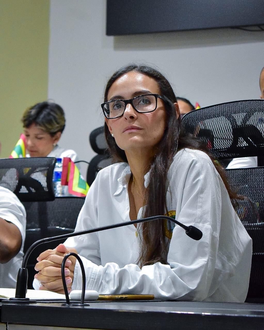 María Abonado, Directora de Cooperación Internacional del Distrito de Cartagena.