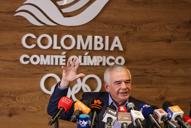 Ciro Solano, presidente del Comité Olímpico Colombiano.