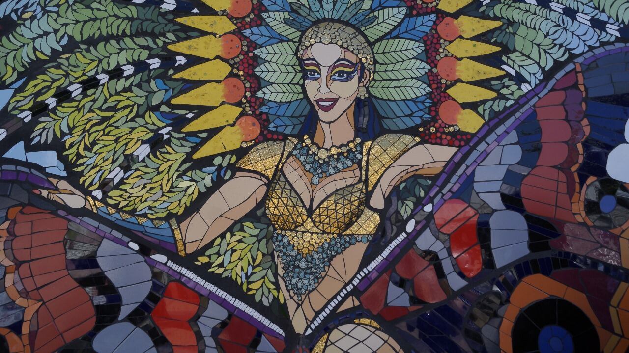 Murales callejeros en el sector de San Nicolás, Aruba. (Foto: Juan Manuel Vargas).