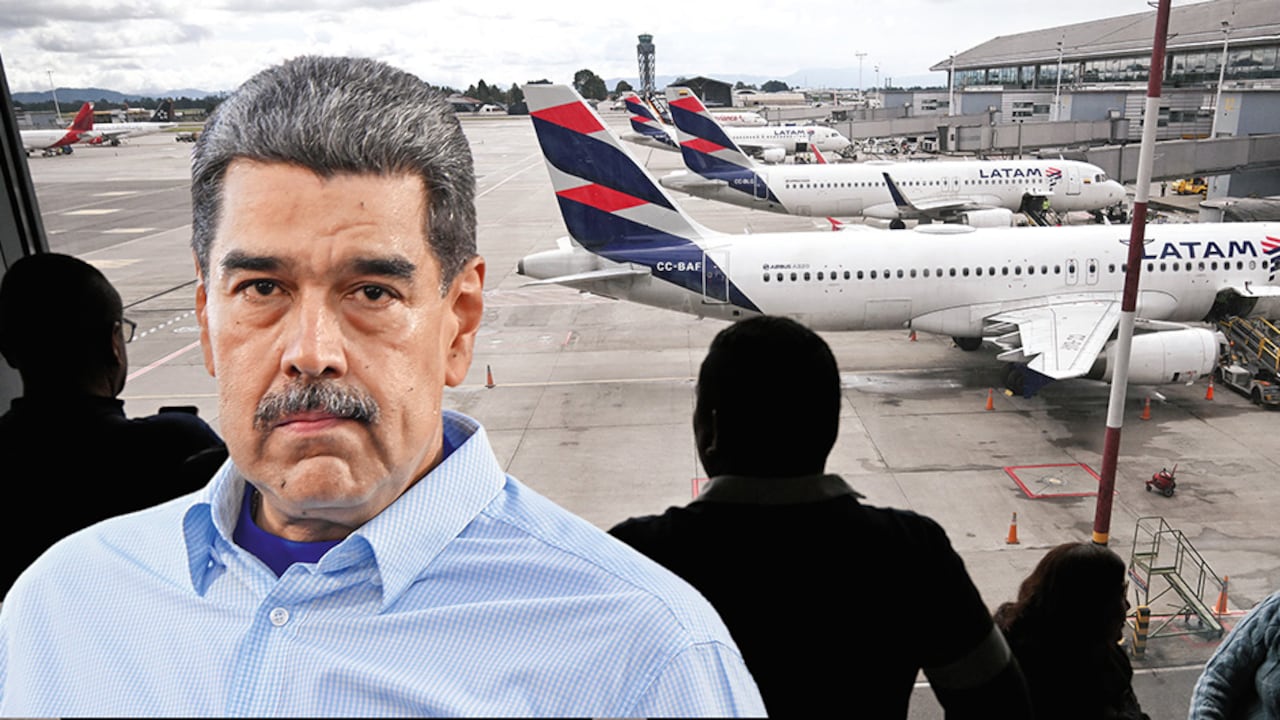 Nicolás Maduro incluso prohibió los vuelos desde Colombia.
