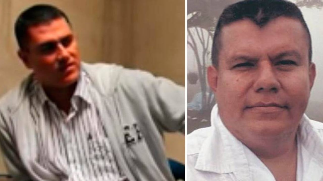 Juan Guillermo Monsalve y Carlos López, alias Caliche