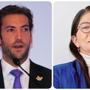 Martín Santos, hijo del expresidente Juan Manuel Santos, y Sandra Ramírez, exfarc y excongresista del partido Comunes.