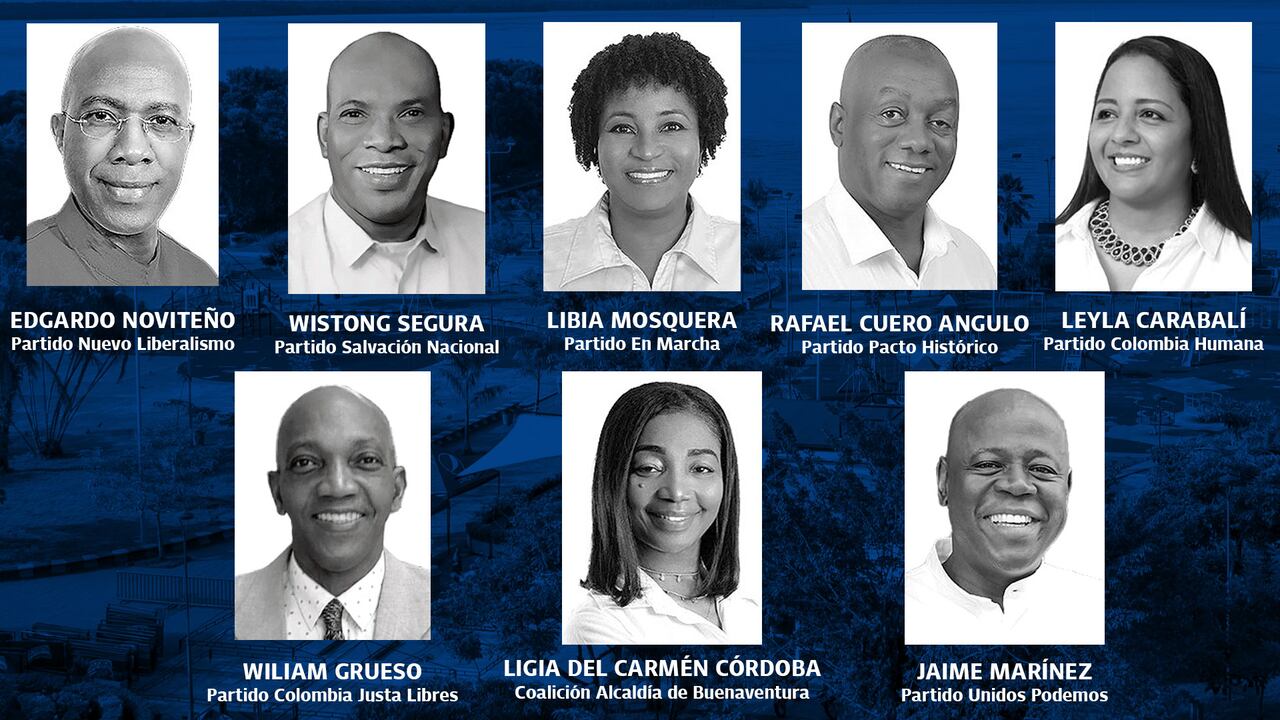 Ellos son algunos candidatos a la Alcaldía de Buenaventura.