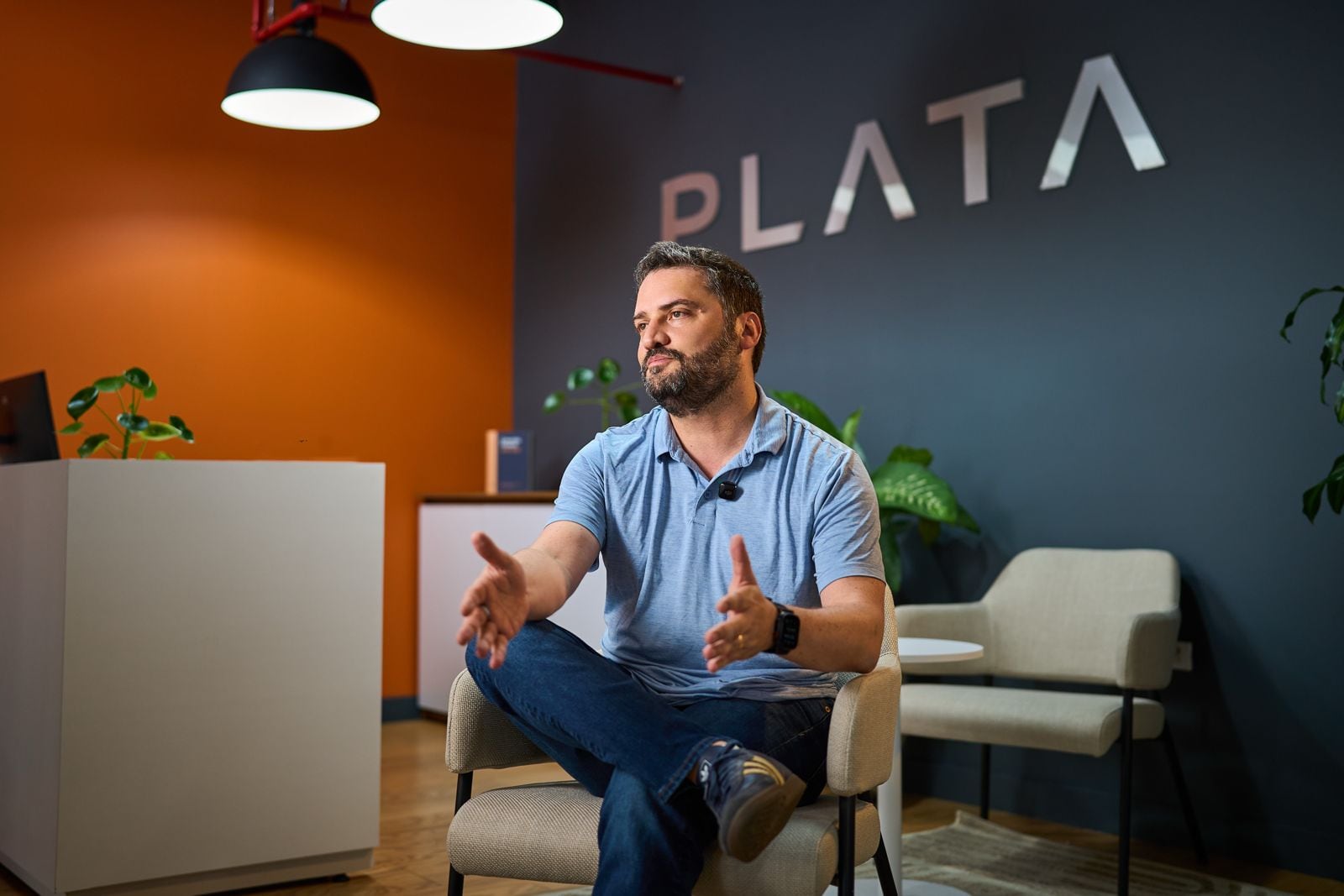 Felipe Lega, Presidente de Plata S.A.