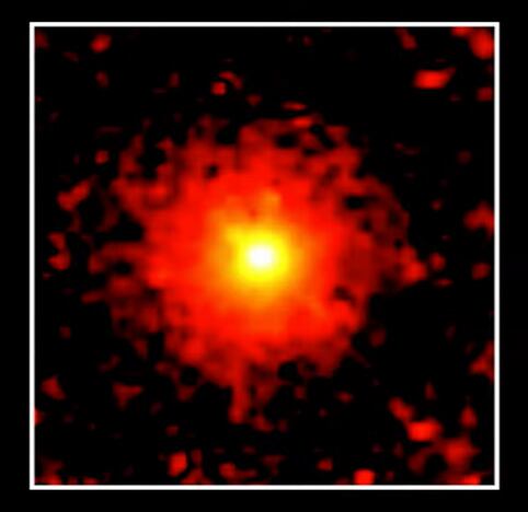 Imagen del 3I/ATLAS obtenidas del telescopio James Webb