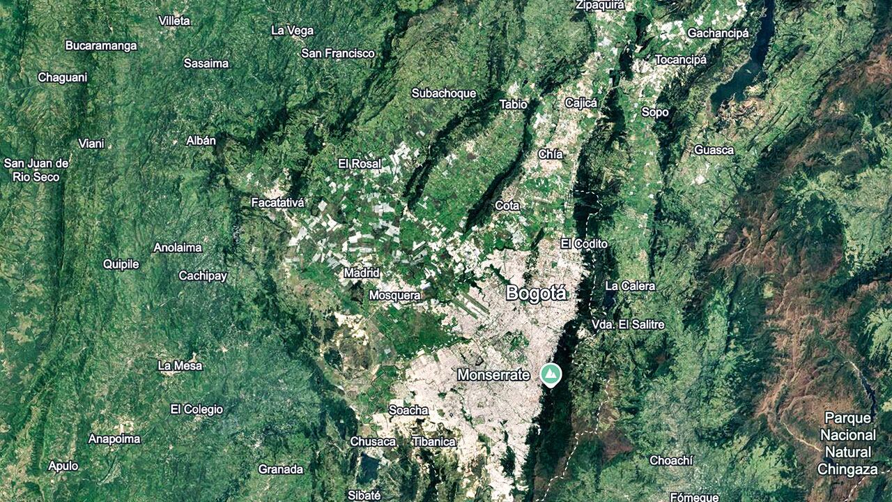 Municipios de Zipaquirá, Cajicá, Chía, Madrid y Mosquera, en Cundinamarca.
