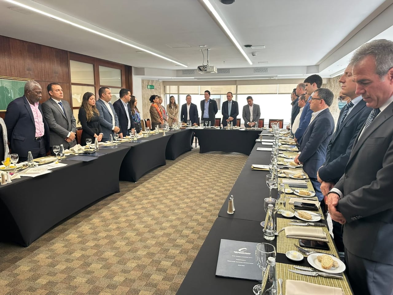 Reunión del Partido Conservador.