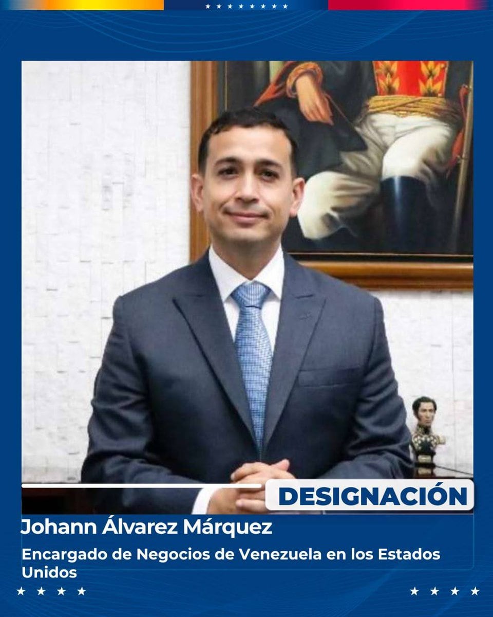 Esta es al nueva designación de la presidenta Delcy Rodríguez