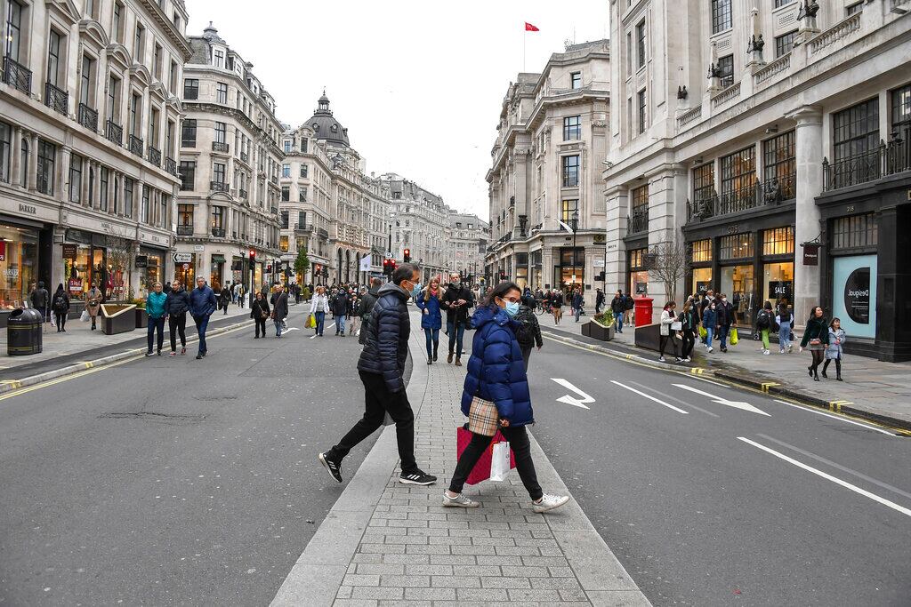 Londres Coronavirus Navidad