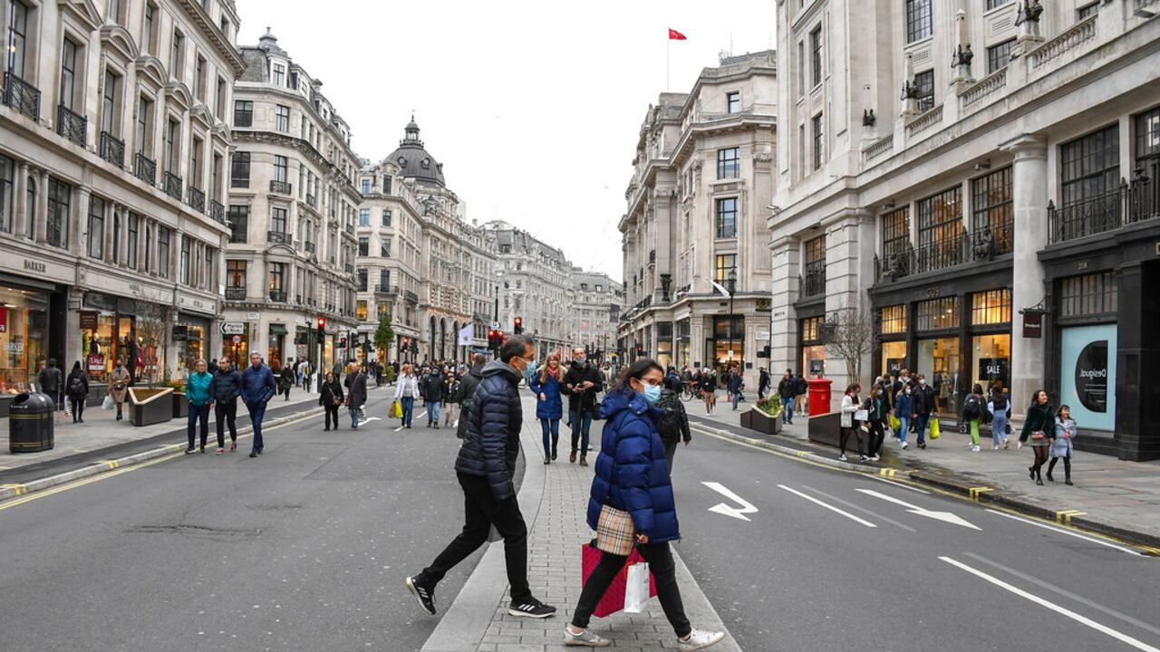 Londres Coronavirus Navidad