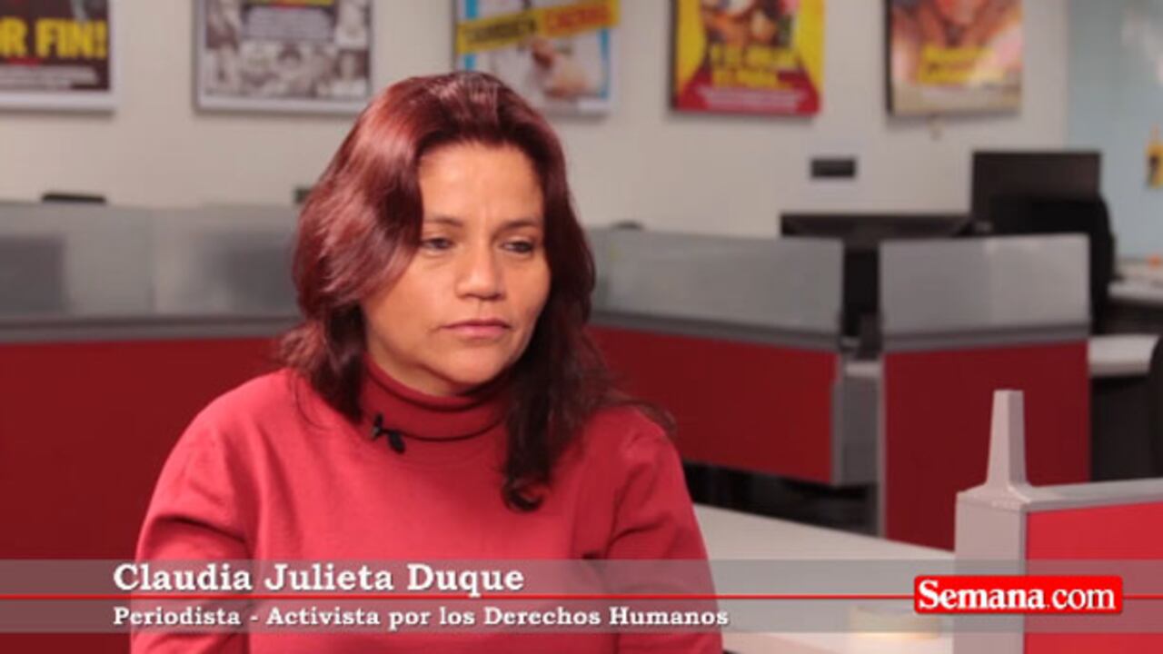 La periodista y defensora de derechos humanos ha sido víctima de amenazas.