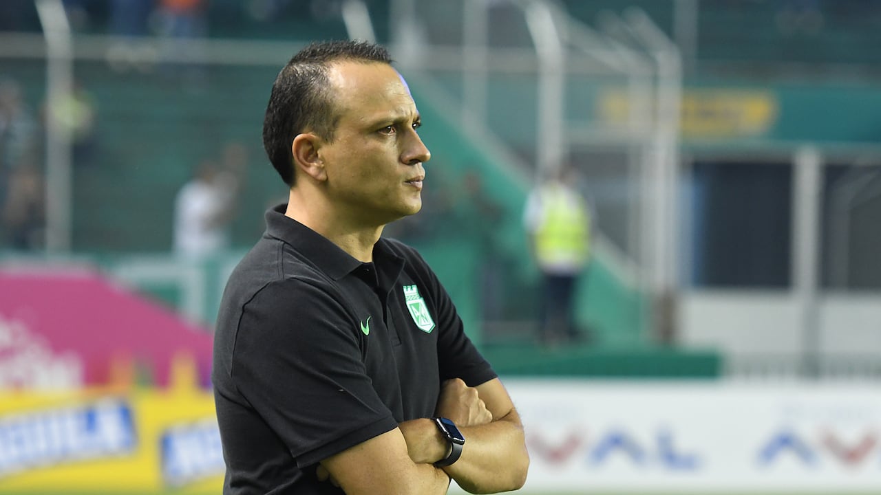 Alejandro Restrepo cumplió su primer semestre como técnico en propiedad de Atlético Nacional
