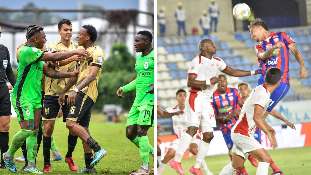 Imágenes del Águilas vs. Nacional y Unión vs. América.