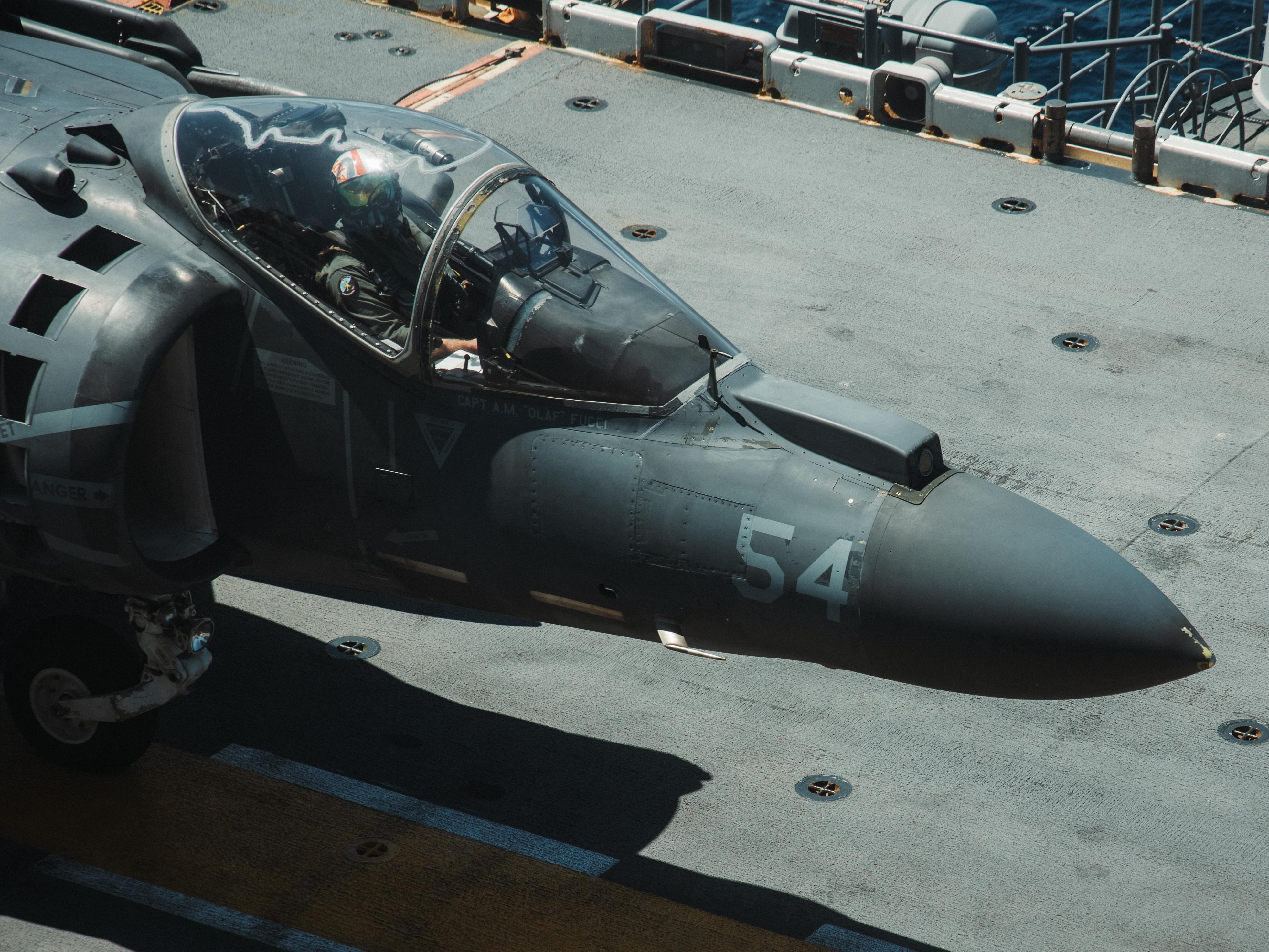 Las imágenes de los U.S. Marines dando cuenta de su despliegue por el Mar Caribe