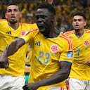 Dávinson Sánchez (23) con la Selección Colombia en este Mundial 2026.