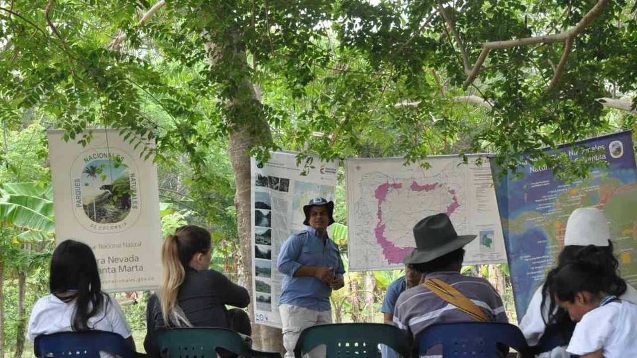 Wilton Orrego León trabajó durante tres años en el Parque Nacional Natural Sierra Nevada de Santa Marta. Foto: Cortesía: PNN