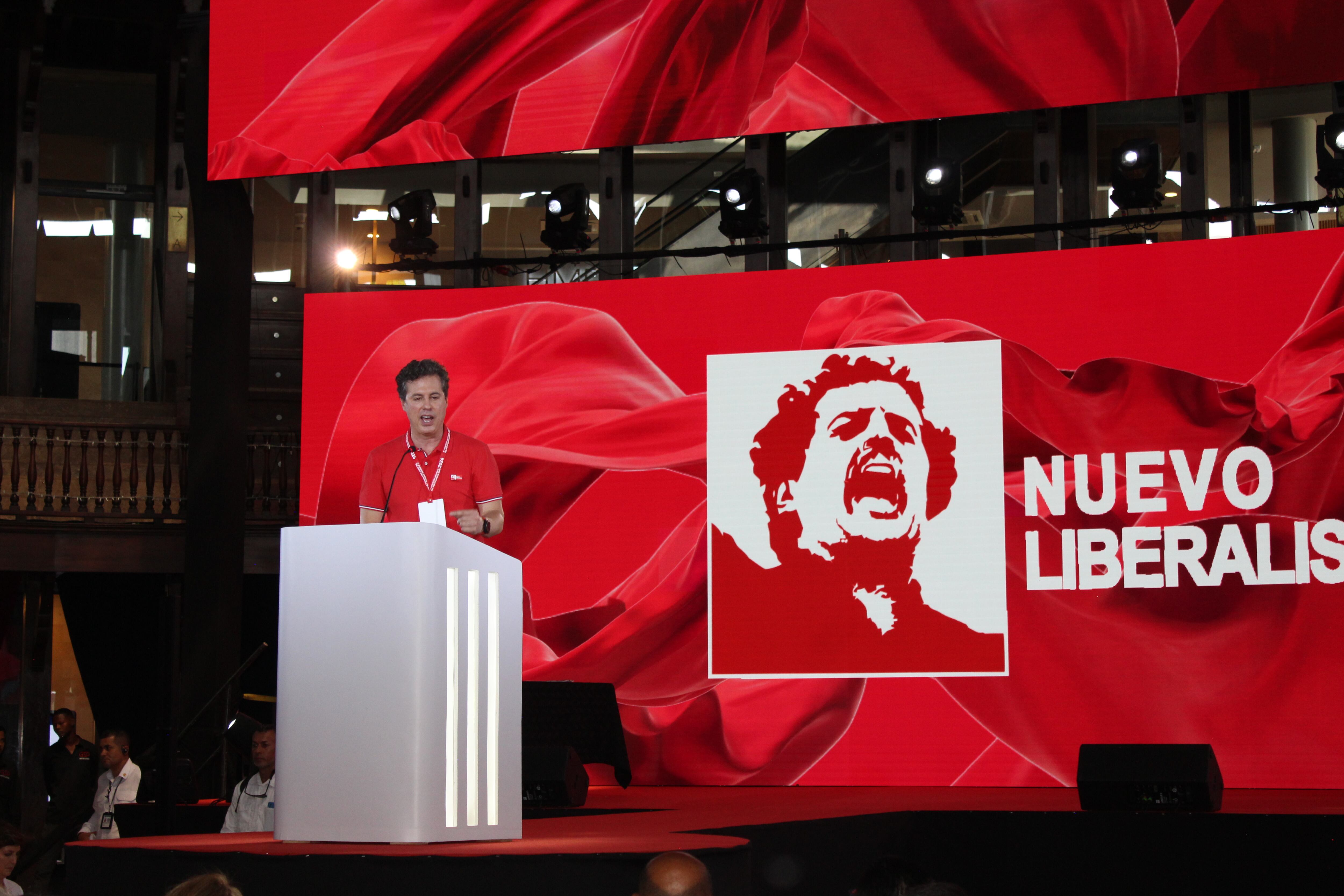 Juan Manuel Galán, en la cuarta convención del Nuevo Liberalismo en Cartagena