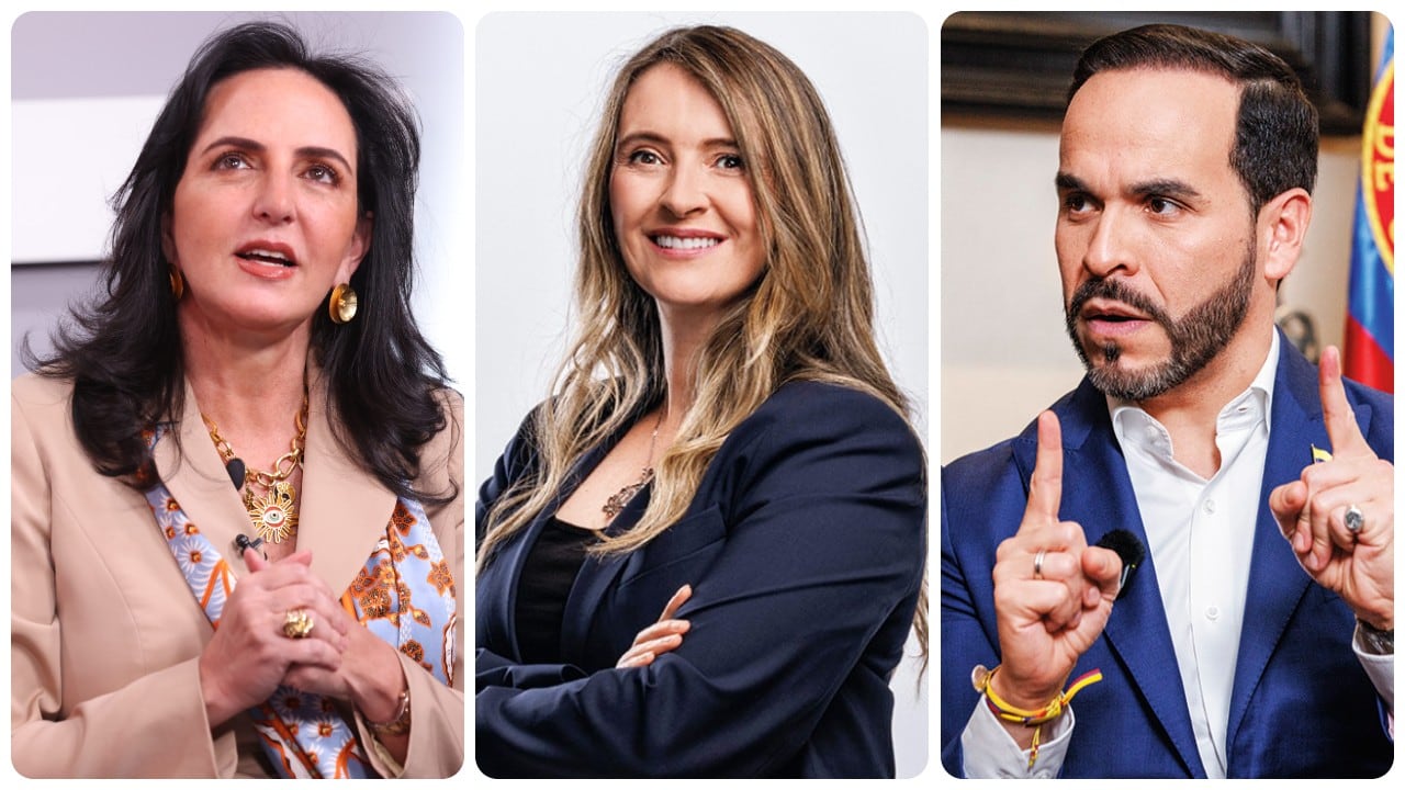 María Fernanda Cabal, Paloma Valencia y Abelardo de la Espriella.