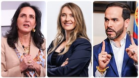 María Fernanda Cabal, Paloma Valencia y Abelardo de la Espriella.