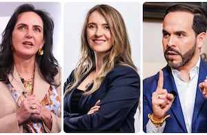 María Fernanda Cabal, Paloma Valencia y Abelardo de la Espriella.