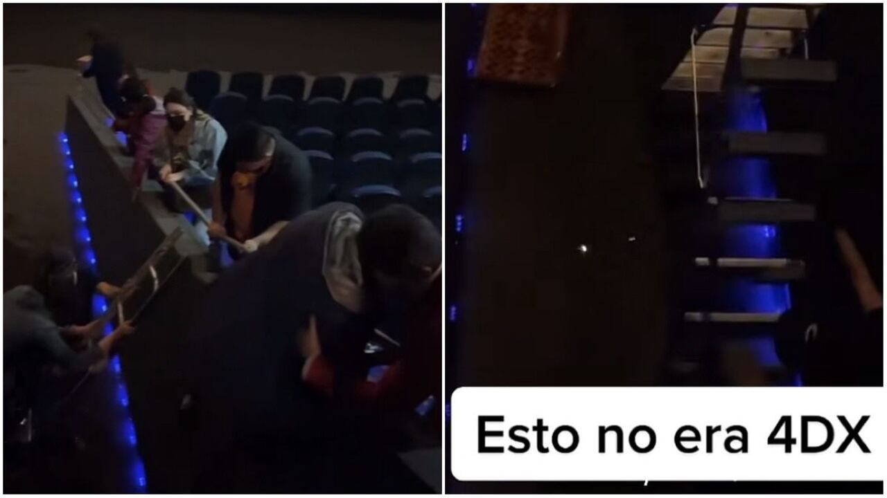 De inmediato los internautas empezaron a relacionar el hecho, con el nivel de realidad en la película que fueron a ver.
