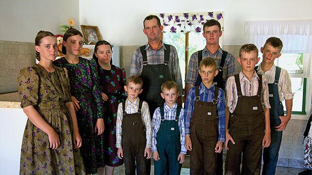 Los Menonitas, grupo religioso.