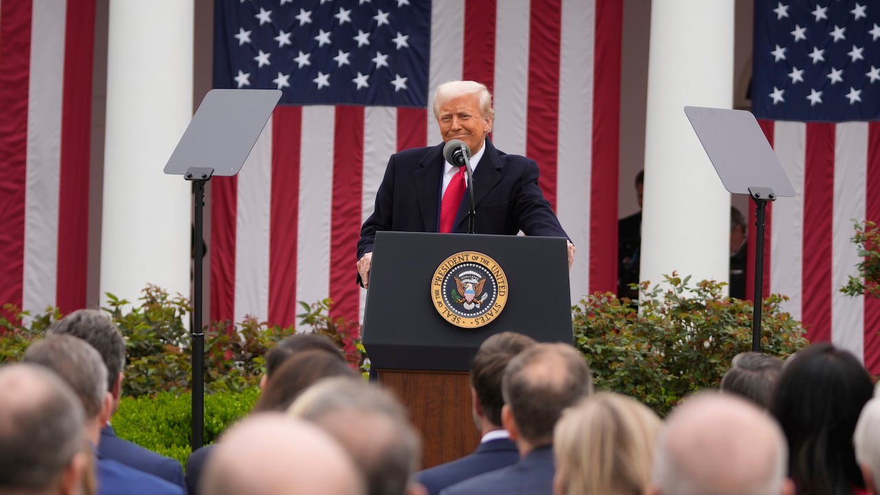 Discurso de Donald Trump de este 2 de abril