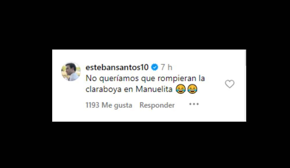 Esteban Santos reaccionó a video de Chabe