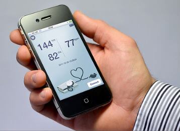 Las aplicaciones móviles permiten llevar un control del estado de salud.