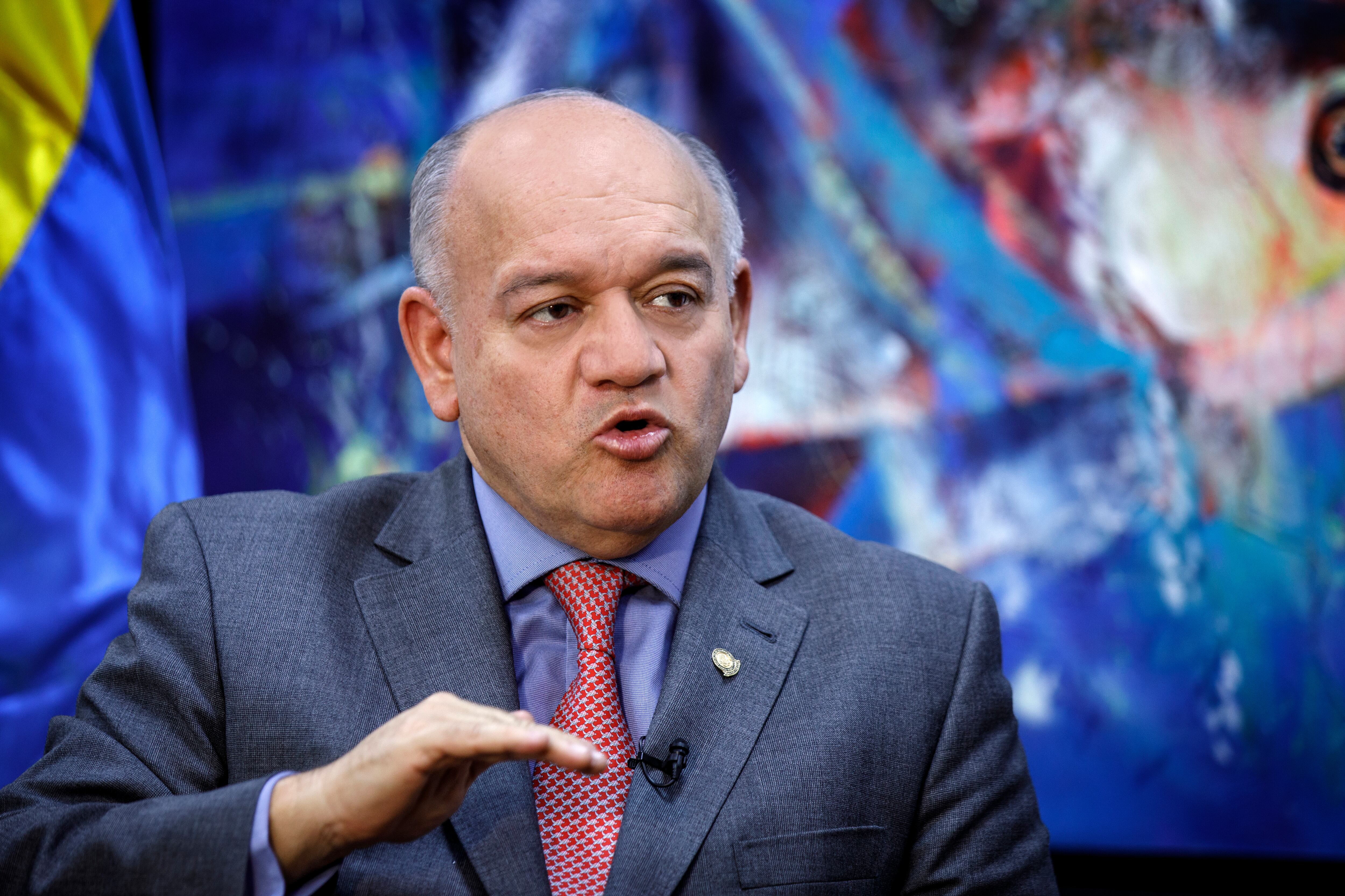 José Fernando Reyes. Presidente de la Corte Constitucional 2024.