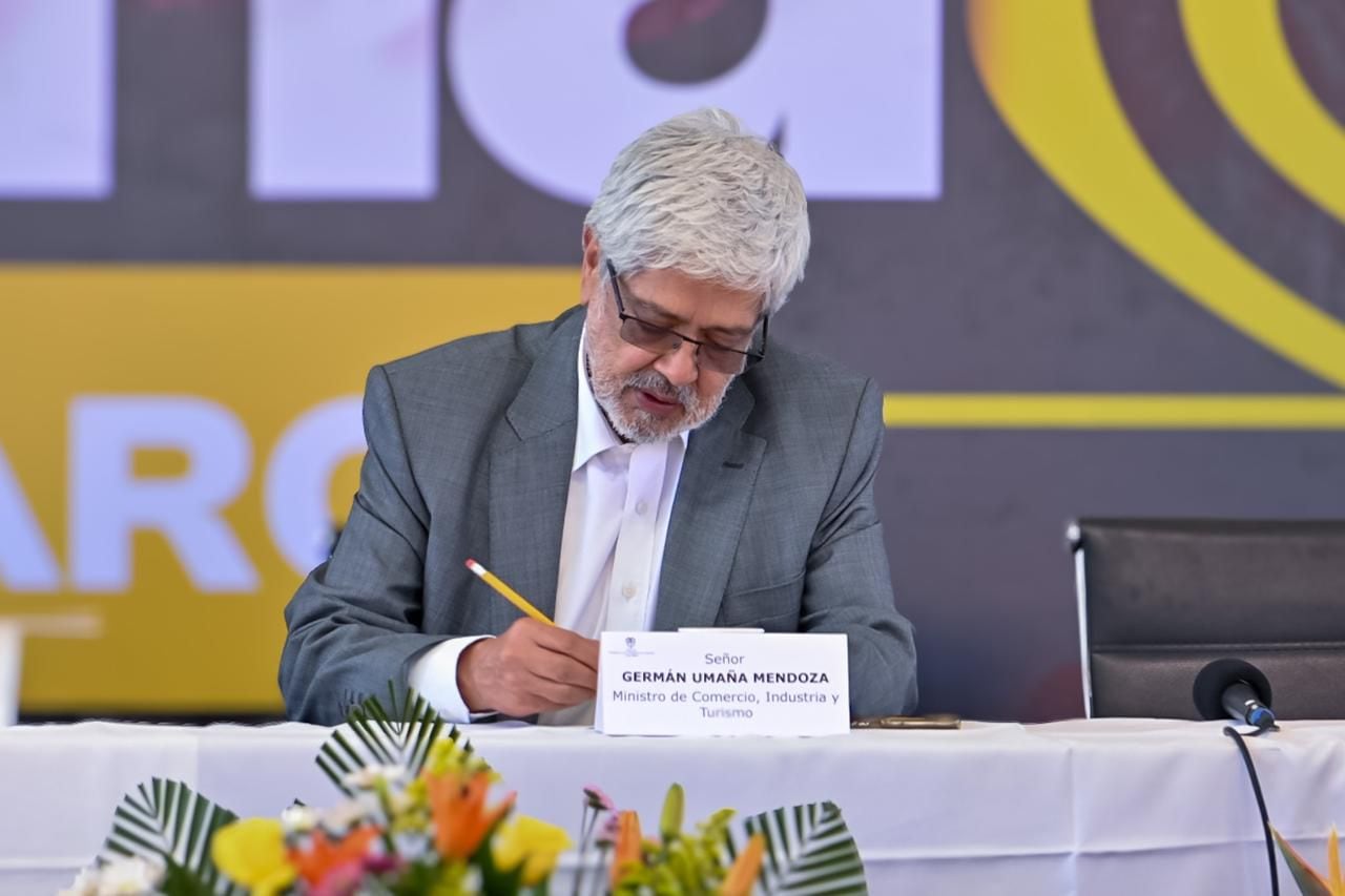 Germán Umaña Mendoza, ministro de Comercio, Industria y Turismo.