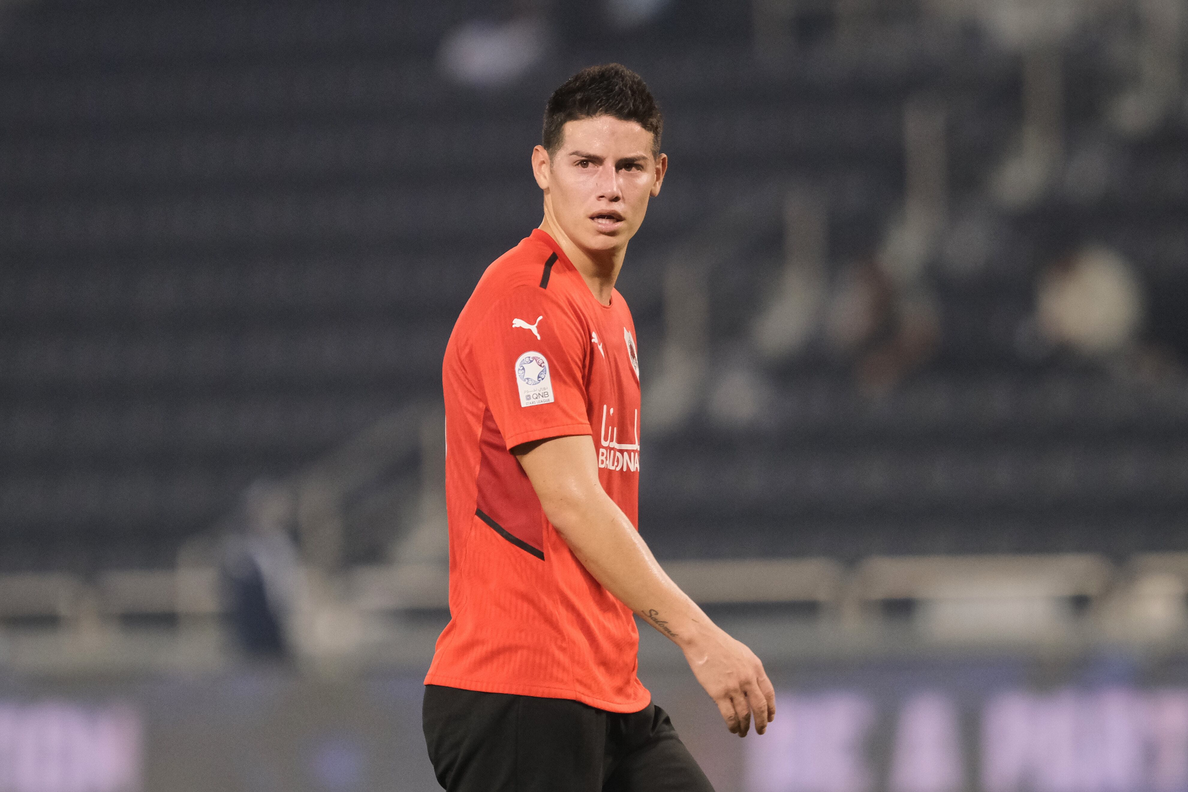 James Rodríguez con futuro incierto en Al-Rayyan