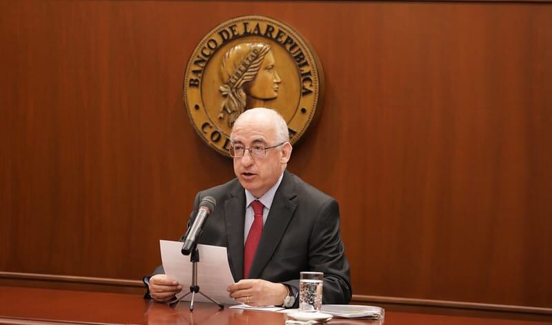 Leonardo Villar, gerente del Banco de la República.
