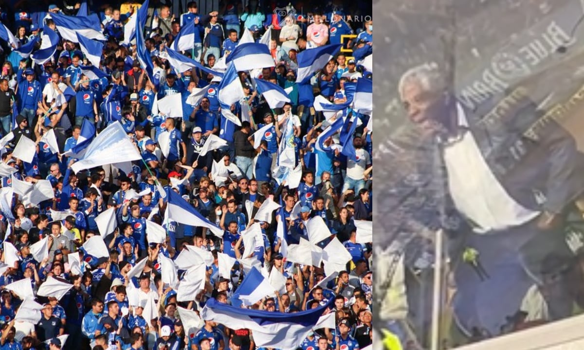 Francisco Maturana es increpado por hinchas de Millonarios en el Nemesio Camacho el Campin
