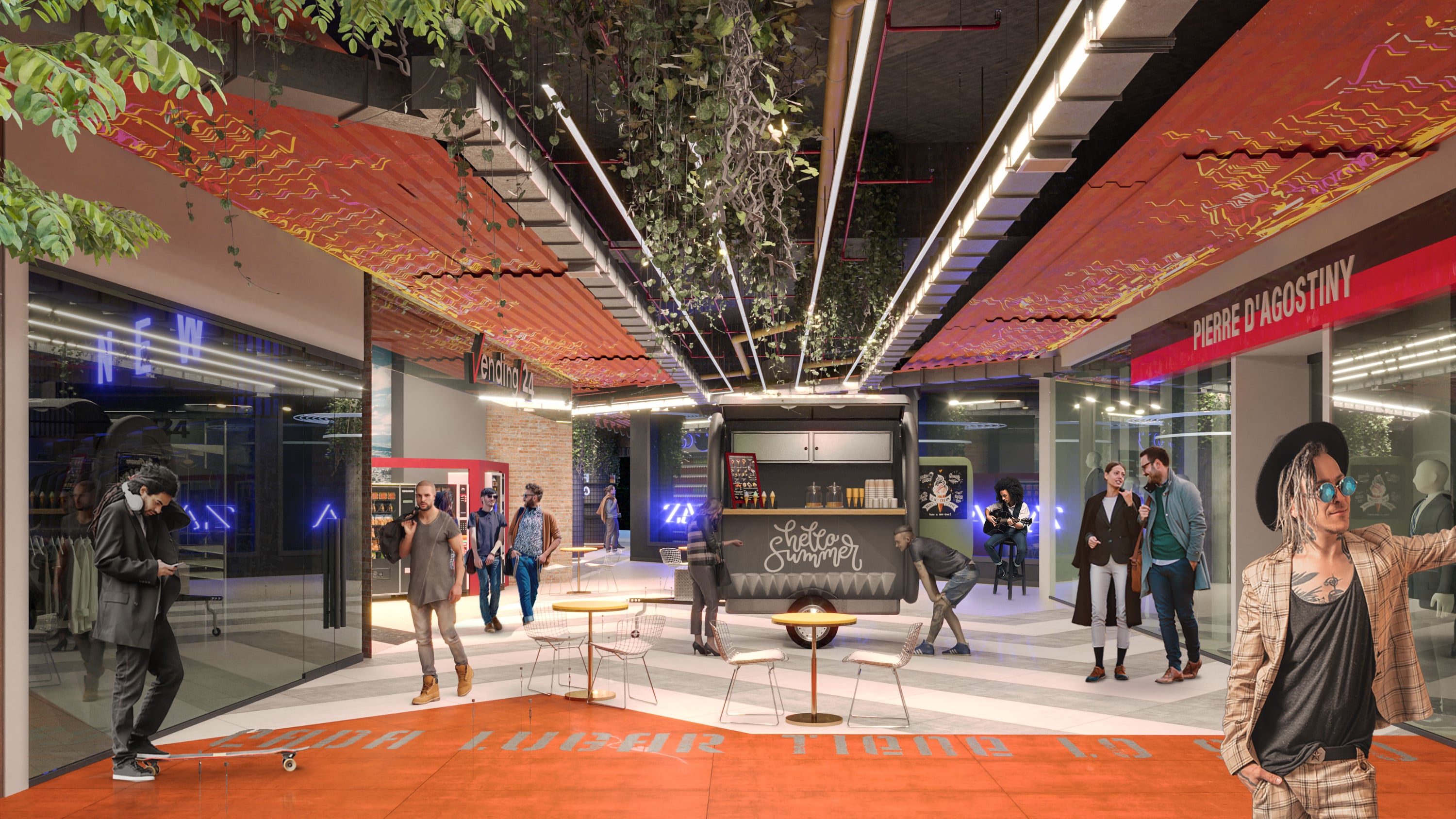 El Centro Comercial Santafé invirtió cerca de 10.000 millones de pesos en la creación de la zona MET.