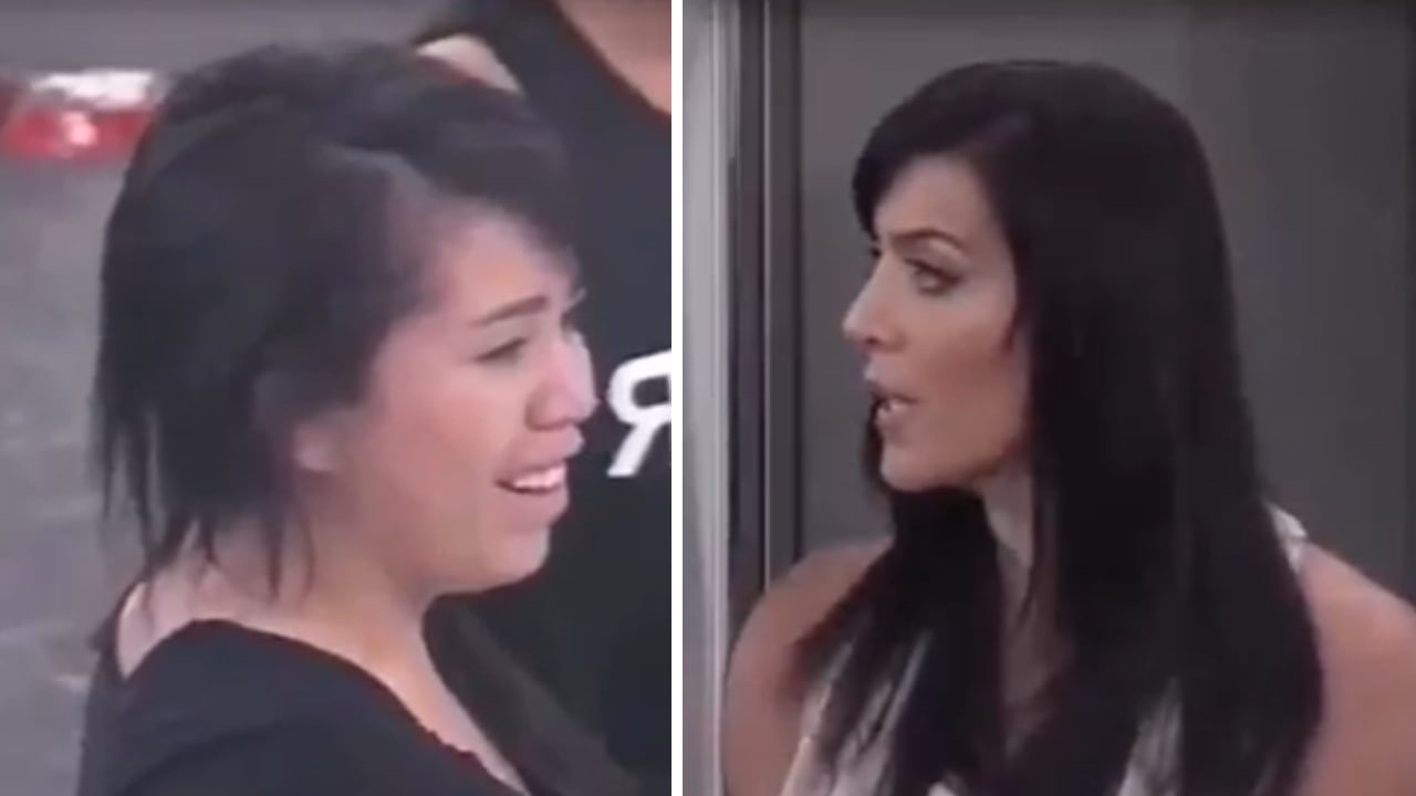 Yina Calderón e Isabella Santodomingo se vieron de nuevo tras 12 años.