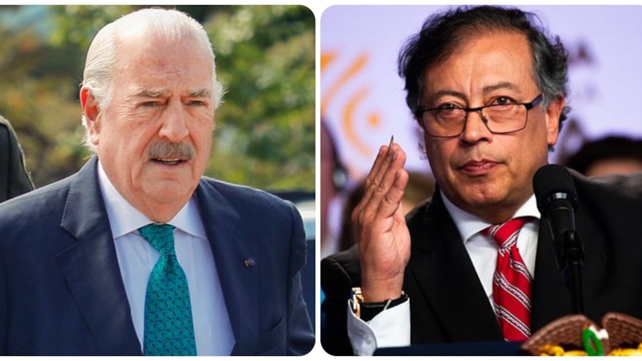 Andrés Pastrana y Gustavo Petro.