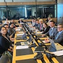 La comitiva del Gobierno Nacional en Ginebra, Suiza estuvo integrada por representantes de 13 entidades.