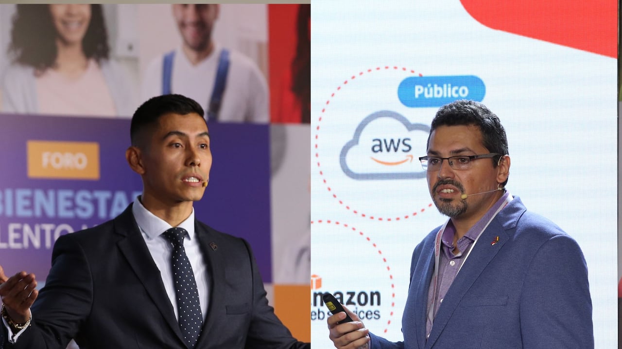 Miguel Zarabanda, gerente de asuntos corporativos de Cosinte, y Rigoberto Caballero, country manager de Defontana.