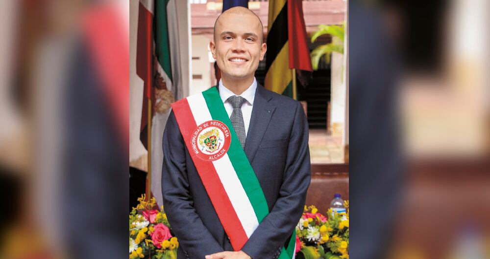   Mario José Carvajal, alcalde de Piedecuesta