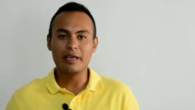 Juan Pablo Medina, payanés que interpuso acciones legales para que su esposa no aborte