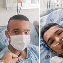 Estos son los rostros de los soldados (de izq. a der.) Díaz, Bolaños y Téllez, que sobrevivieron a un demencial atentado con granada en Puerto Inírida, Guainía.