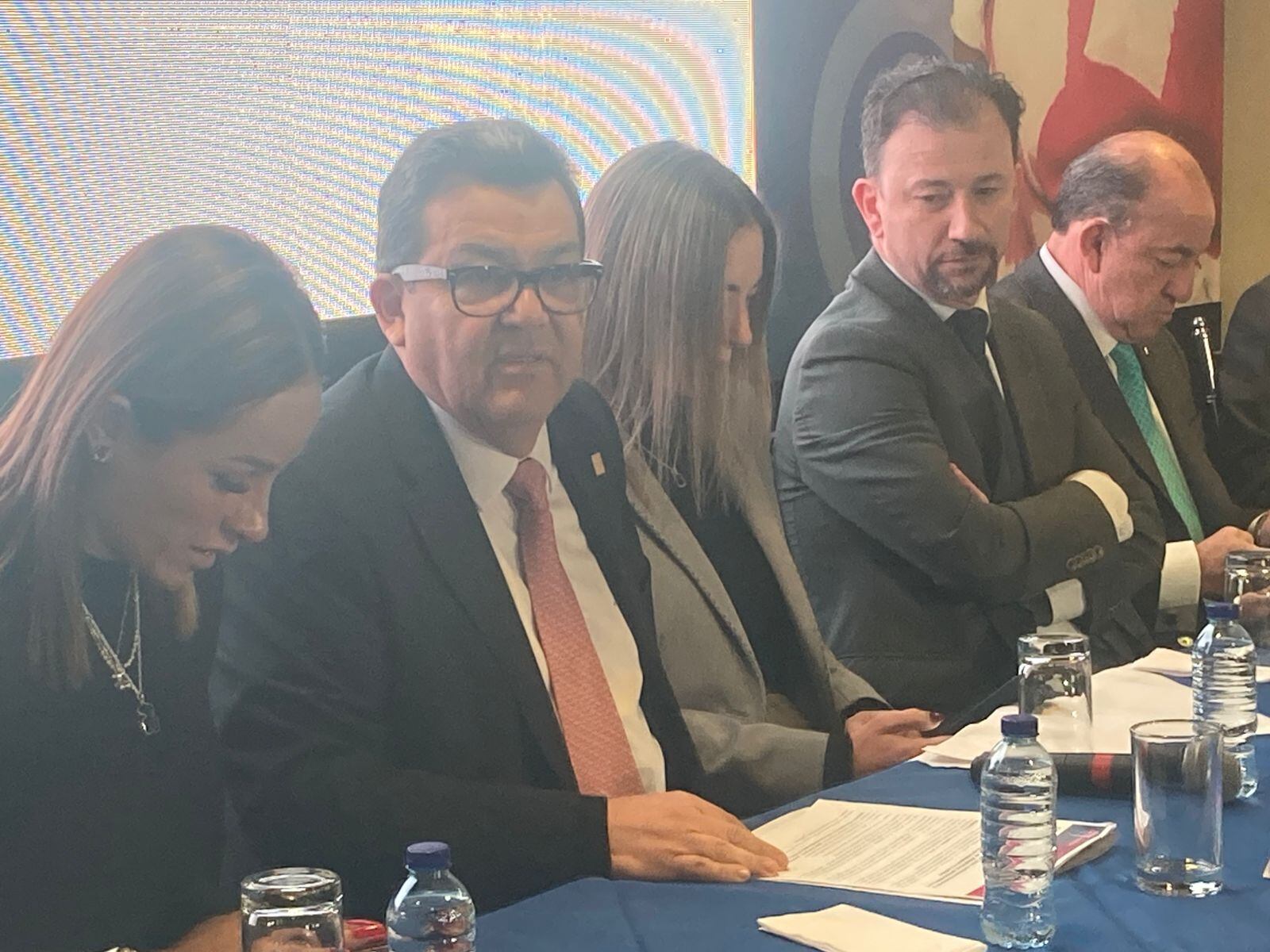 Jaime Dussán, presidente de Colpensiones, y el equipo de vicepresidentes, hicieron el balance del año, y las proyecciones de 2026.