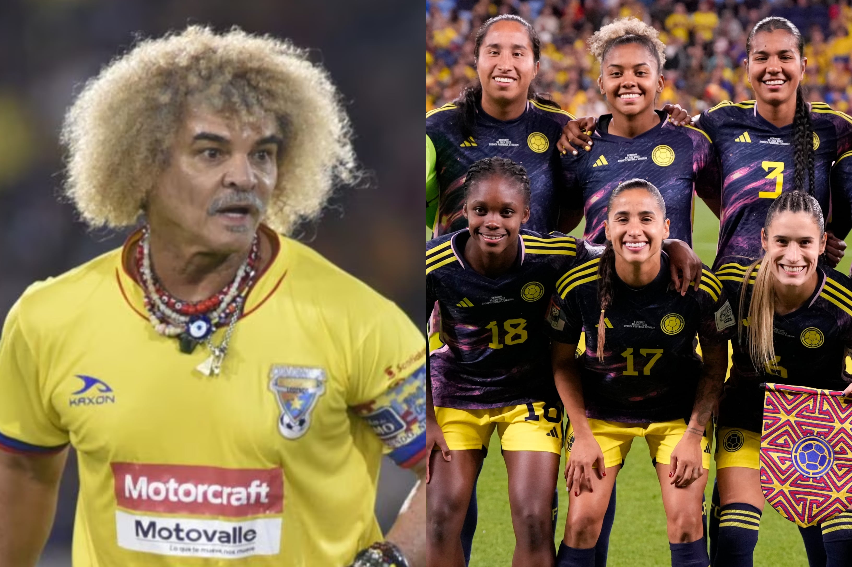 Carlos 'El Pibe' Valderrama le envió un mensaje a la Selección Colombia Femenina.