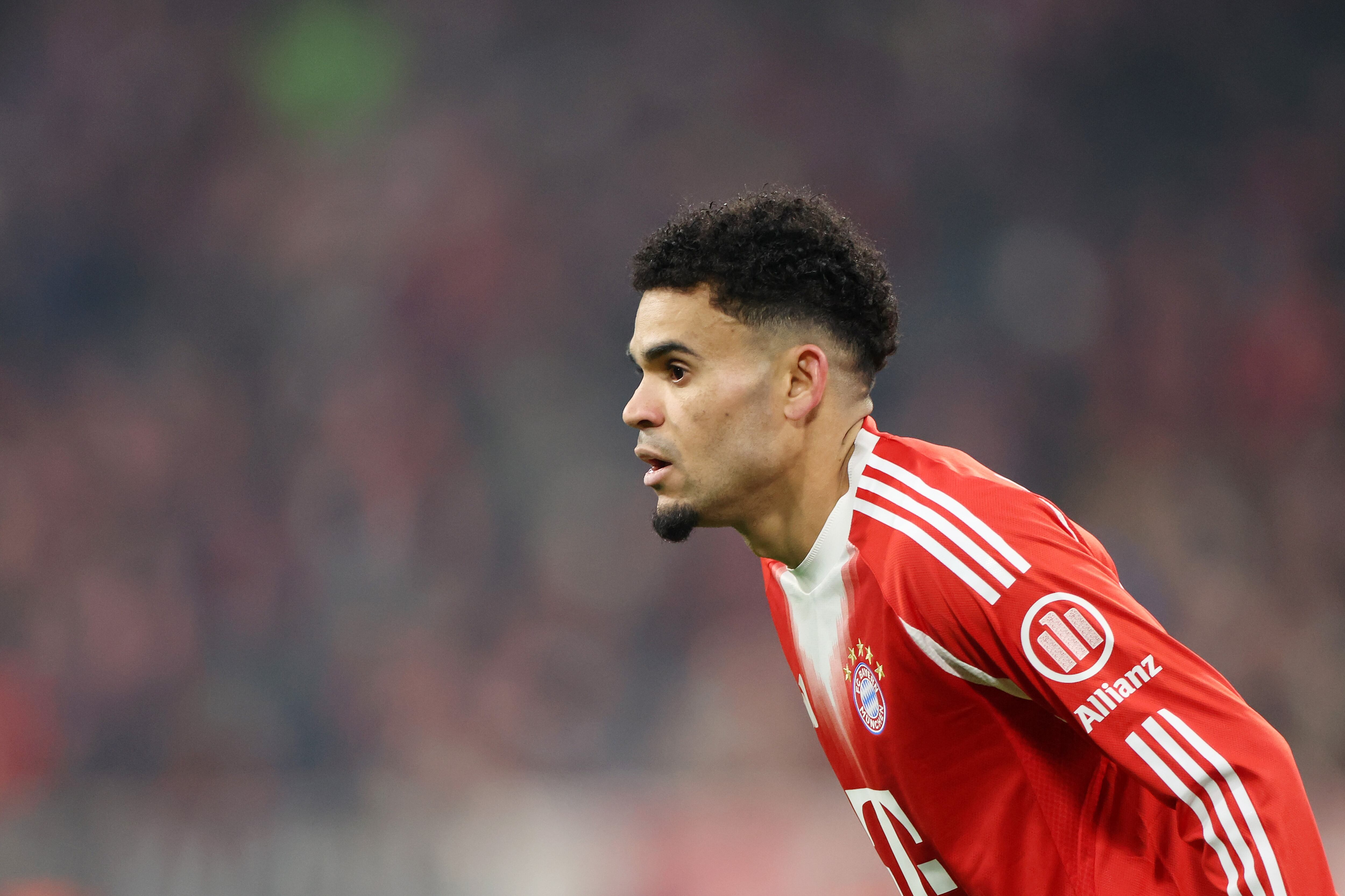 MUNICH - Luis Diaz of FC Bayern Munich during the Champions League match between FC Bayern Munich and Royale Union Saint-Gilloise on January 21, 2026, at the Allianz Arena in Munich, Germany. BART STOUTJESDIJK / ANP (Photo by ANP via Getty Images)