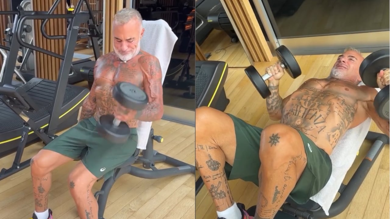 Gianluca Vacchi habló con SEMANA sobre su rigurosa rutina para mantenerse en forma